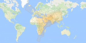 Paksat 1R: C footprint map